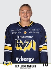 Tea Løkke Nyberg #10 HV71 2023/2024-3
