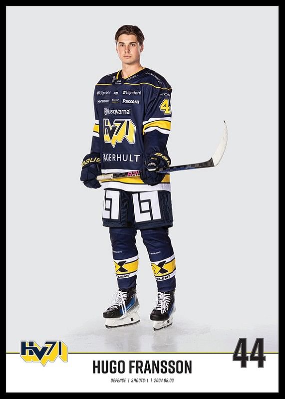 Hugo Fransson #44 HV71 2023/2024-12