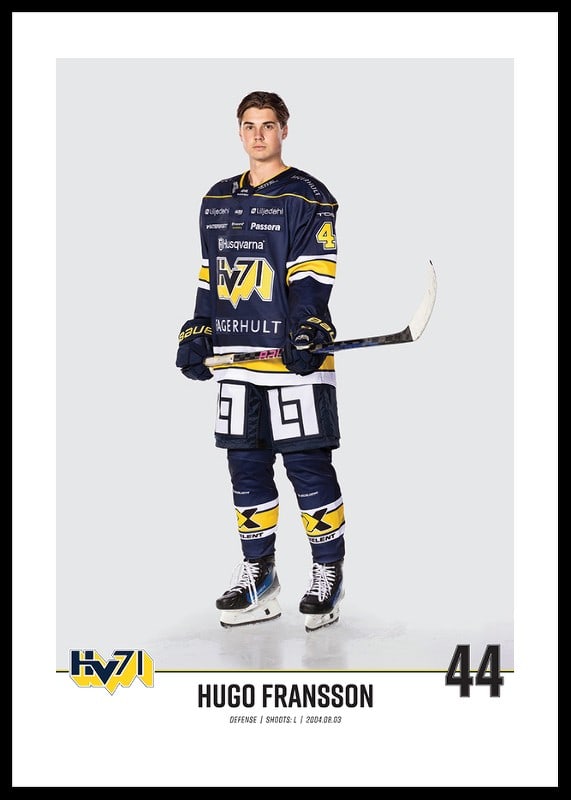 Hugo Fransson #44 HV71 2023/2024-12