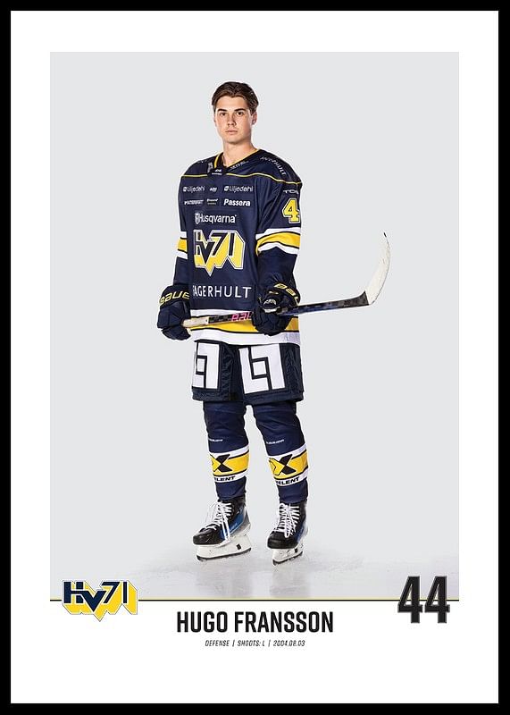 Hugo Fransson #44 HV71 2023/2024-12