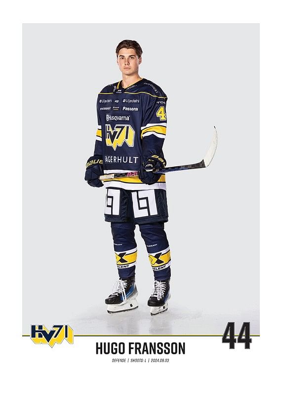 Hugo Fransson #44 HV71 2023/2024-12