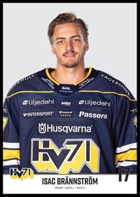 Isac Brännström #17 HV71 2023/2024 No2-2