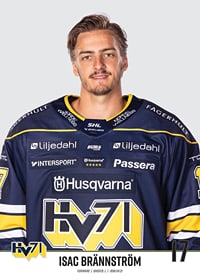 Isac Brännström #17 HV71 2023/2024 No2-3