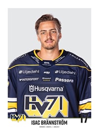Isac Brännström #17 HV71 2023/2024 No2-1