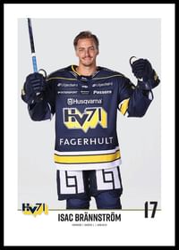 Isac Brännström #17 HV71 2023/2024 No1-0