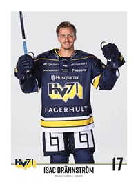 Isac Brännström #17 HV71 2023/2024 No1-1