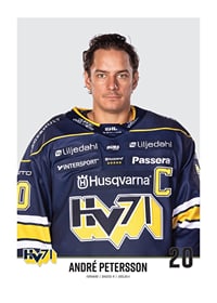 André Petersson #20 HV71 2023/2024 No2-1