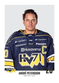 André Petersson #20 HV71 2023/2024 No2-1