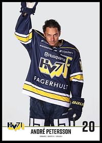 André Petersson #20 HV71 2023/2024 No1-2