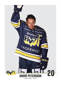 André Petersson #20 HV71 2023/2024 No1-1