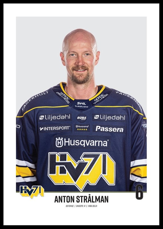 Anton Strålman #6 HV71 2023/2024-12