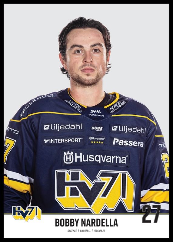 Bobby Nardella #27 HV71 2023/2024-12