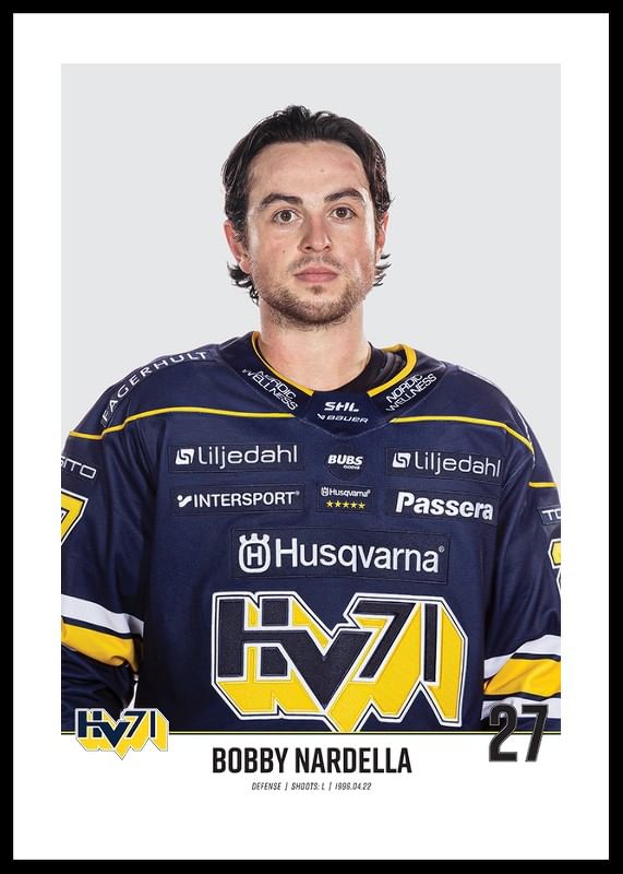 Bobby Nardella #27 HV71 2023/2024-12