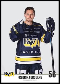 Fredrik Forsberg #56 HV71 2023/2024 No1-2