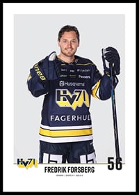 Fredrik Forsberg #56 HV71 2023/2024 No1-0