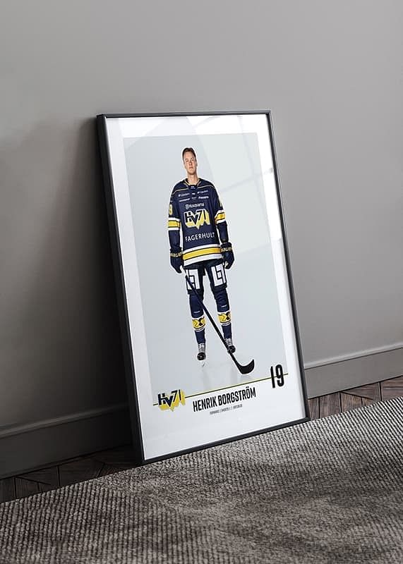 Henrik Borgström #19 HV71 2023/2024 No2-12