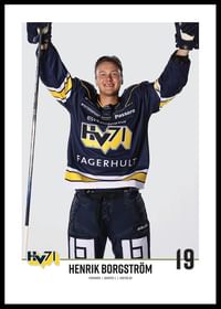 Henrik Borgström #19 HV71 2023/2024 No1-0