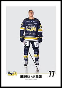 Herman Hansson #77 HV71 2023/2024-0