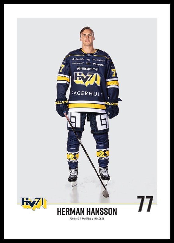 Herman Hansson #77 HV71 2023/2024-12
