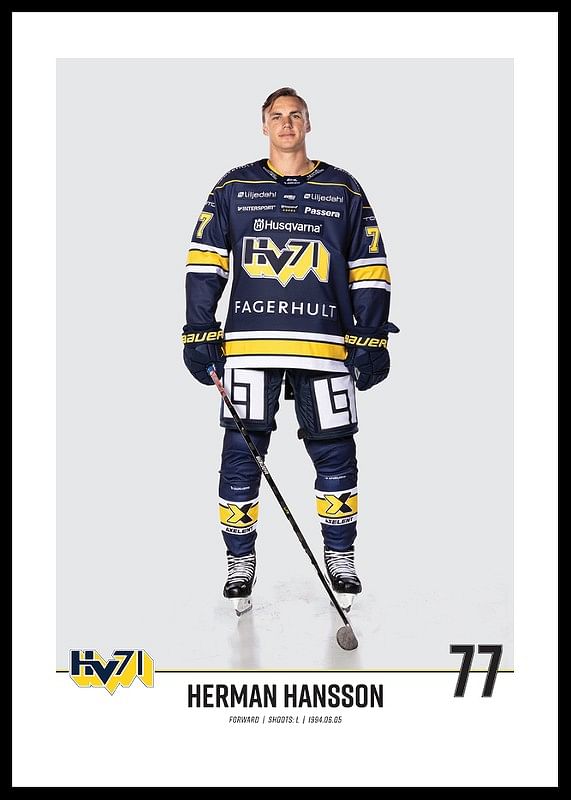 Herman Hansson #77 HV71 2023/2024-12