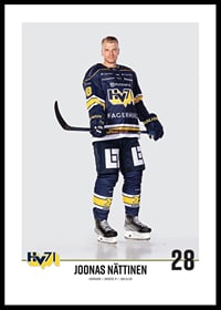 Joonas Nättinen #28 HV71 2023/2024-0