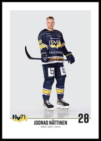 Joonas Nättinen #28 HV71 2023/2024-0