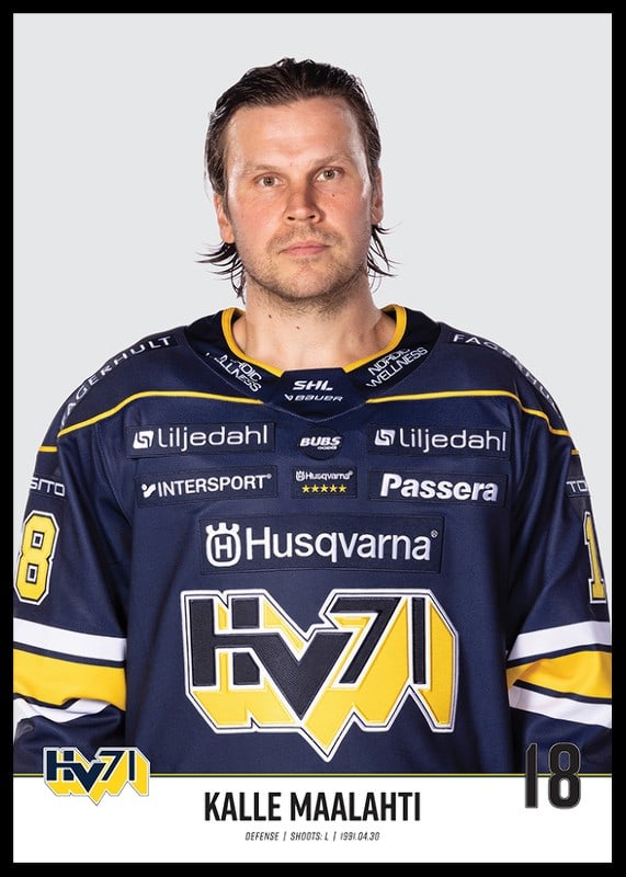 Kalle Maalahti #18 HV71 2023/2024-12