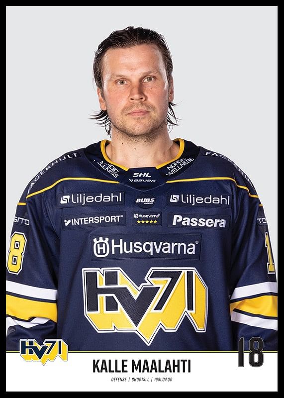 Kalle Maalahti #18 HV71 2023/2024-12