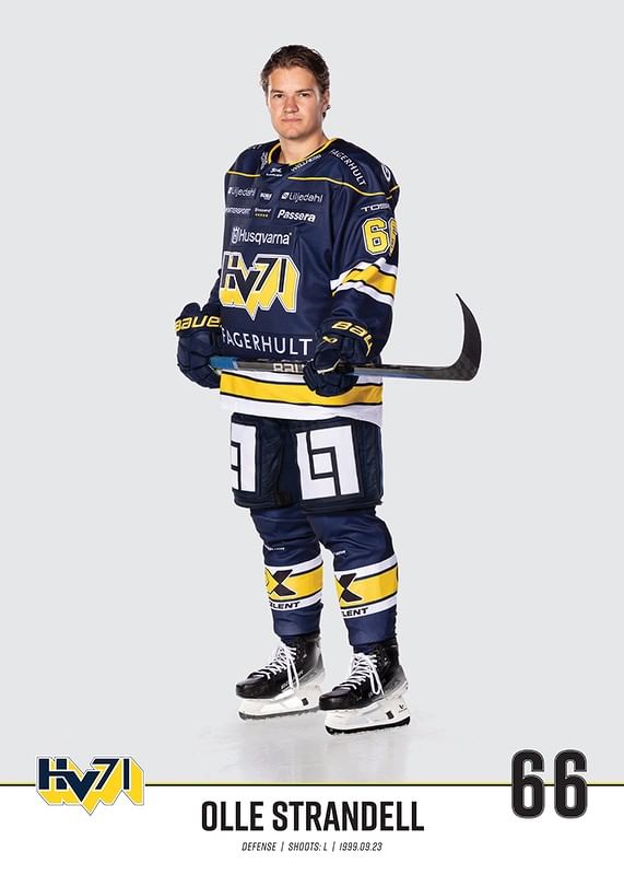 Olle Strandell #66 HV71 2023/2024-12