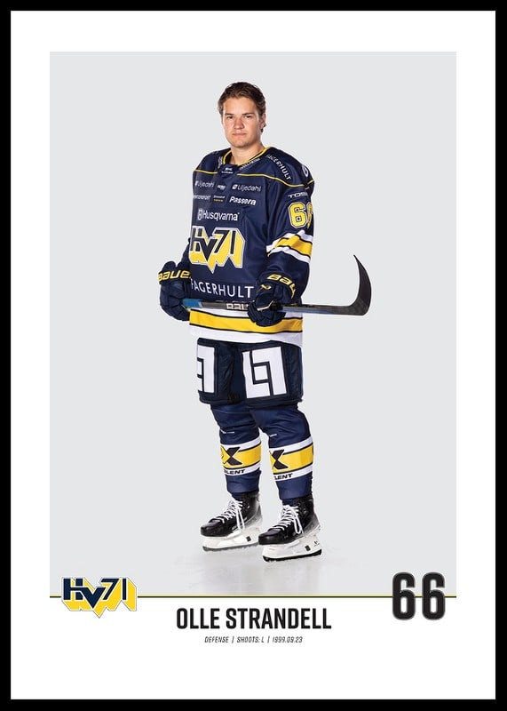 Olle Strandell #66 HV71 2023/2024-12