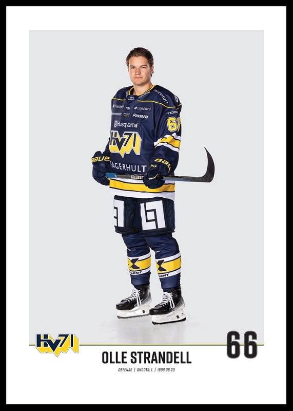 Olle Strandell #66 HV71 2023/2024-12