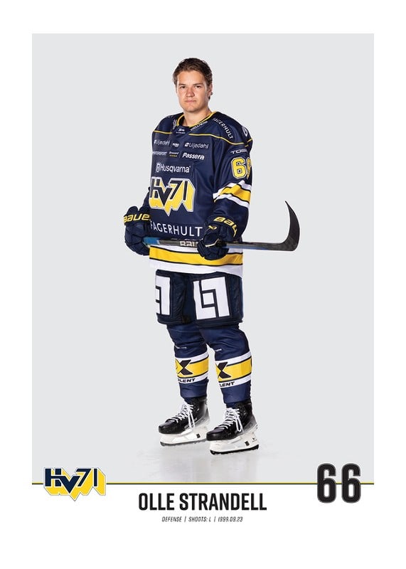 Olle Strandell #66 HV71 2023/2024-12