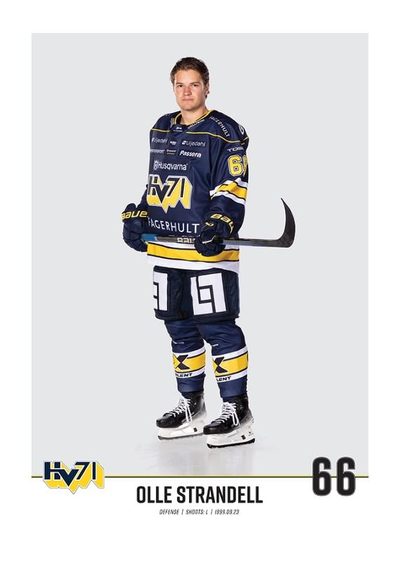 Olle Strandell #66 HV71 2023/2024-12