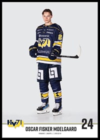 Oscar Fisker MoelGaard #24 HV71 2023/2024 No2-2