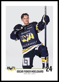 Oscar Fisker MoelGaard #24 HV71 2023/2024 No1-0