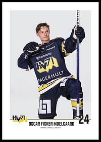 Oscar Fisker MoelGaard #24 HV71 2023/2024 No1-0