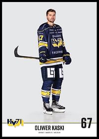 Oliwer Kaski #67 HV71 2023/2024 No2-2