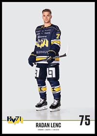 Radan Lenc #75 HV71 2023/2024 No2-2