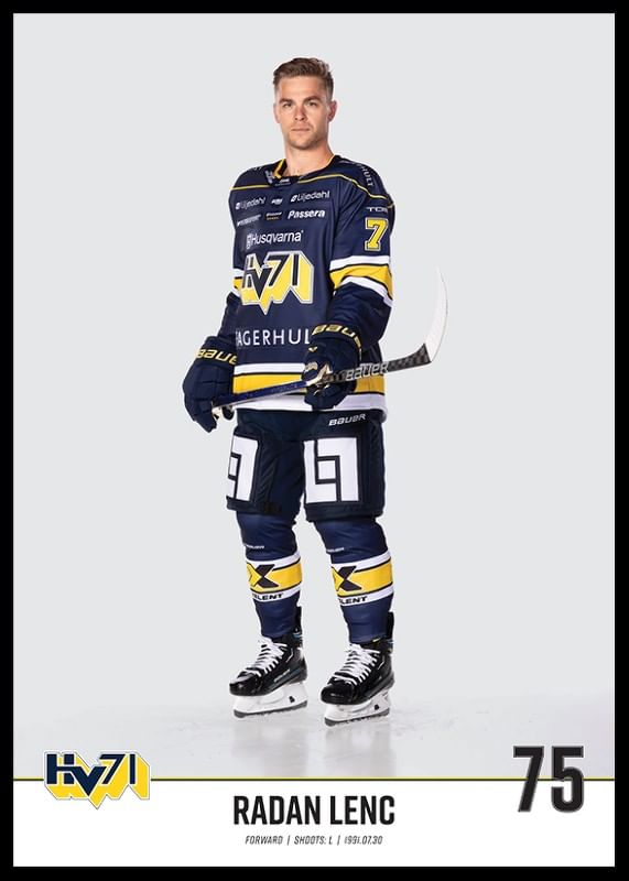 Radan Lenc #75 HV71 2023/2024 No2-12