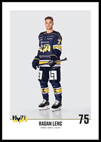 Radan Lenc #75 HV71 2023/2024 No2-0