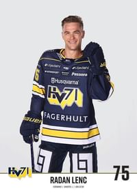 Radan Lenc #75 HV71 2023/2024 No1-3
