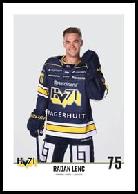Radan Lenc #75 HV71 2023/2024 No1-0