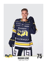 Radan Lenc #75 HV71 2023/2024 No1-1