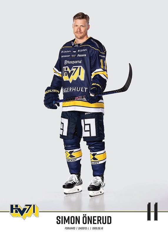 Simon Önerud #11 HV71 2023/2024 No2-12