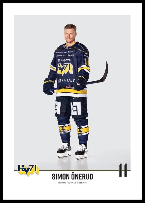 Simon Önerud #11 HV71 2023/2024 No2-12