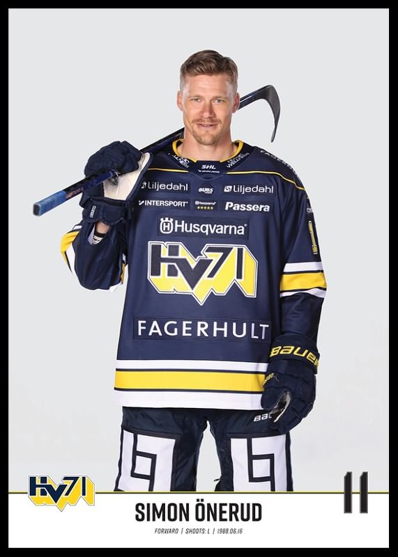 Simon Önerud #11 HV71 2023/2024 No1-12
