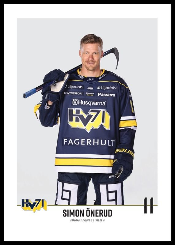 Simon Önerud #11 HV71 2023/2024 No1-12