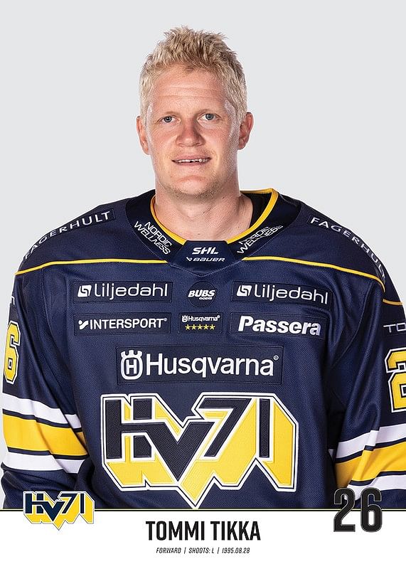 Tommi Tikka #26 HV71 2023/2024-12