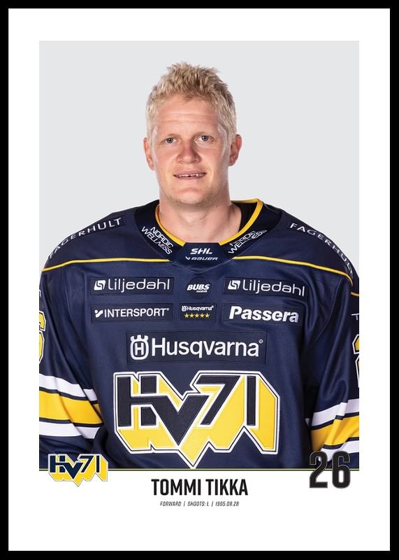 Tommi Tikka #26 HV71 2023/2024-12