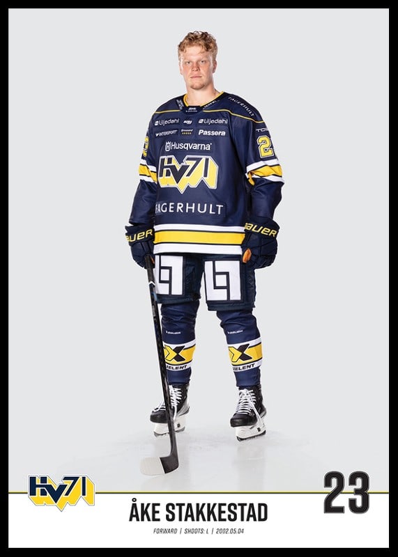 Åke Stakkestad #23 HV71 2023/2024-12